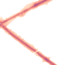 Night-time road noise heatmap for RM3 0ZB