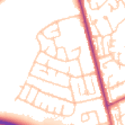 Daytime road noise heatmap for RM3 7ES