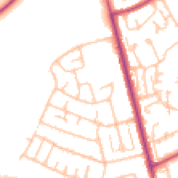 Daytime road noise heatmap for RM3 7ET