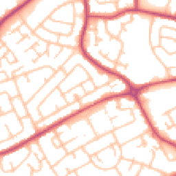 Daytime road noise heatmap for RM3 7XD