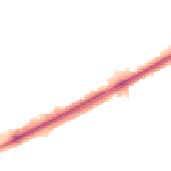 Night-time road noise heatmap for RM3 8QR