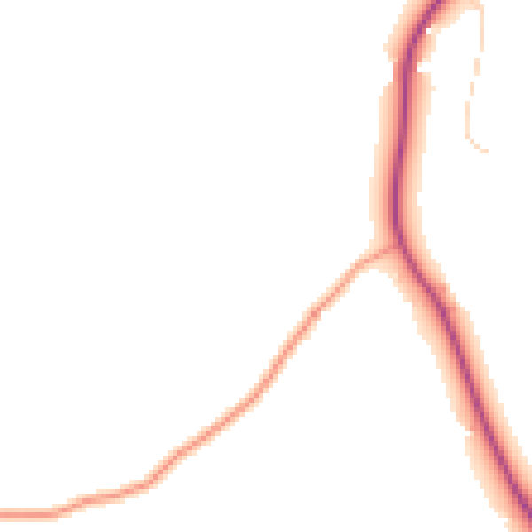 Daytime road noise heatmap for RM4 1EL