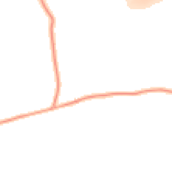 Daytime road noise heatmap for RM4 1EY