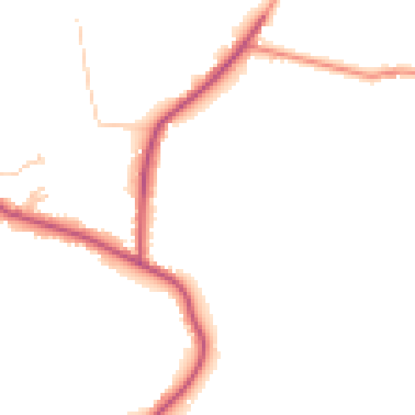 Daytime road noise heatmap for RM4 1FH