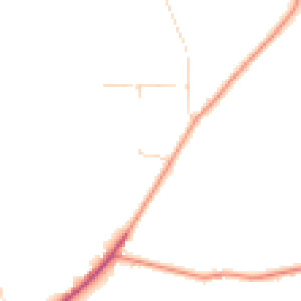 Daytime road noise heatmap for RM4 1HG