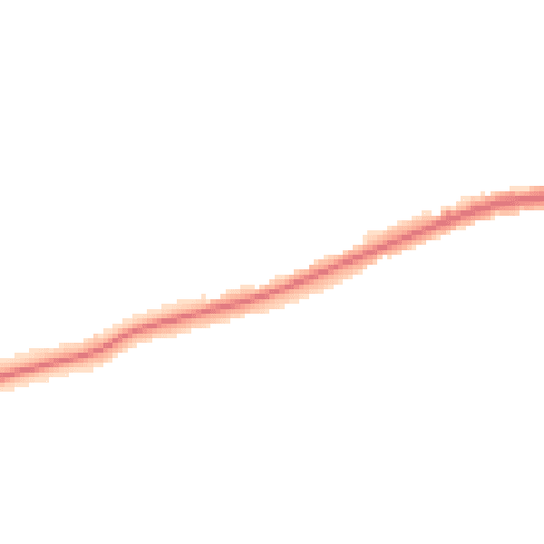Night-time road noise heatmap for RM7 0LH