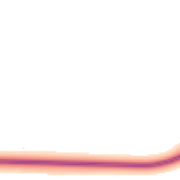 Night-time road noise heatmap for RM7 8AQ