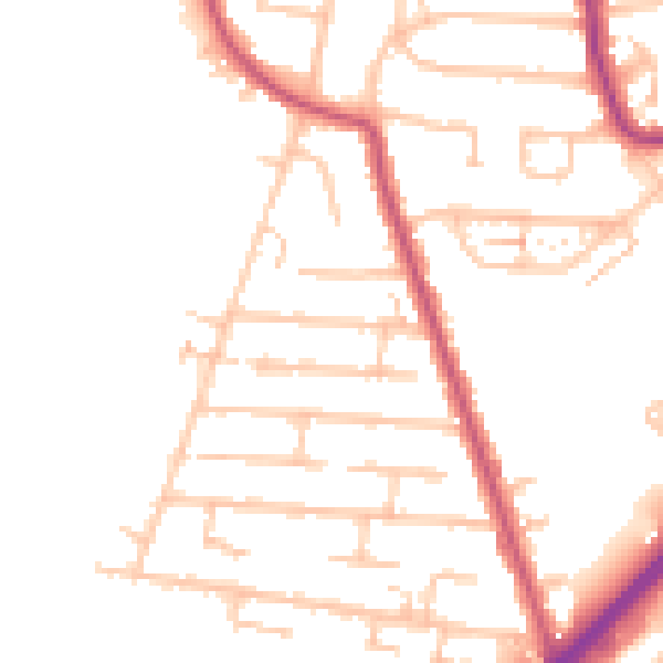 Daytime road noise heatmap for RM7 8ER
