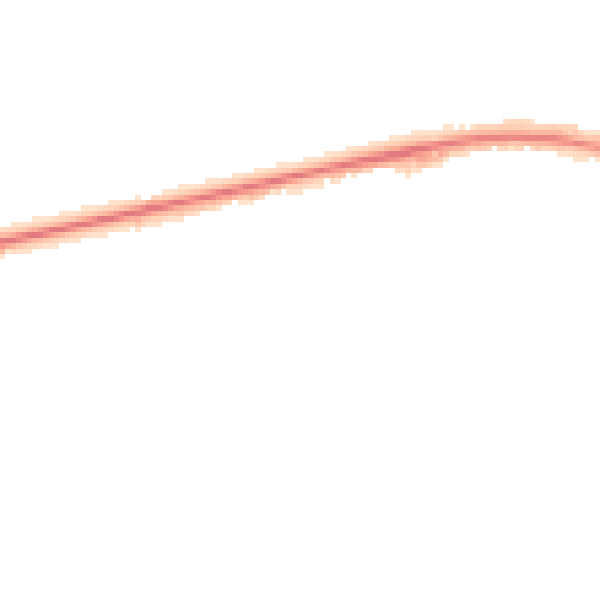 Night-time road noise heatmap for RM7 9BW