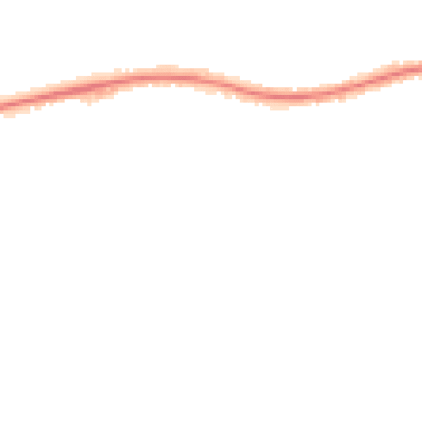 Night-time road noise heatmap for RM7 9HU