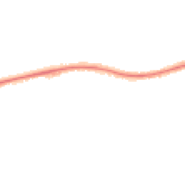 Night-time road noise heatmap for RM7 9JH