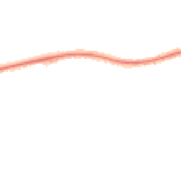 Night-time road noise heatmap for RM7 9JR