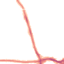 Night-time road noise heatmap for RM8 1BA