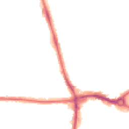 Night-time road noise heatmap for RM8 1BB