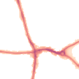 Night-time road noise heatmap for RM8 1LH