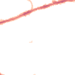 Night-time road noise heatmap for RM8 1SW