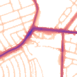Daytime road noise heatmap for RM8 2FW