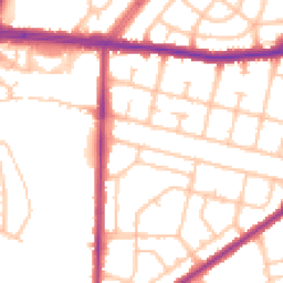 Daytime road noise heatmap for RM8 2GR