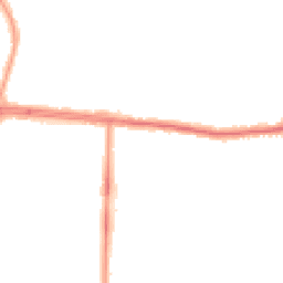 Night-time road noise heatmap for RM8 2HX