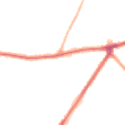 Night-time road noise heatmap for RM8 2XJ