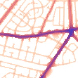 Daytime road noise heatmap for RM8 2XL