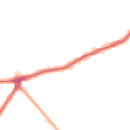 Night-time road noise heatmap for RM8 3LE