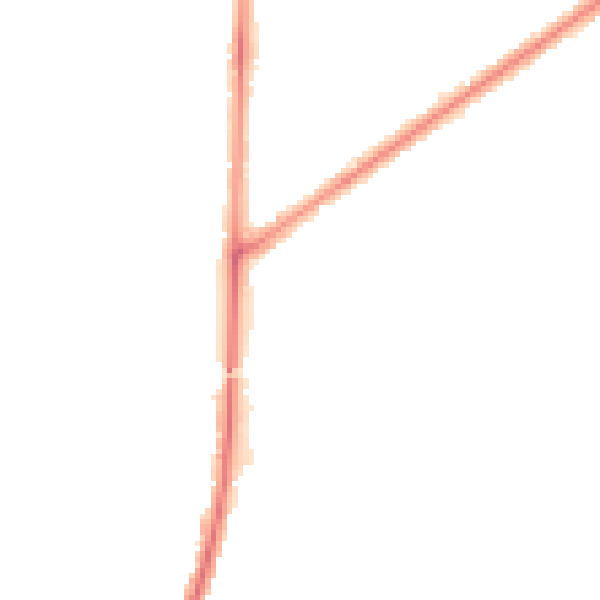 Night-time road noise heatmap for RM9 4AU