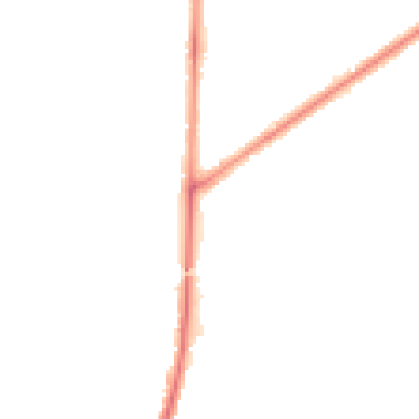 Night-time road noise heatmap for RM9 4BS
