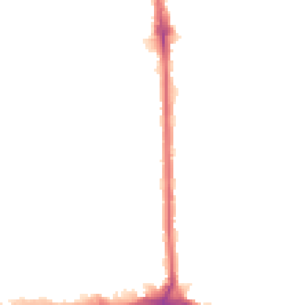 Night-time road noise heatmap for RM9 6PB