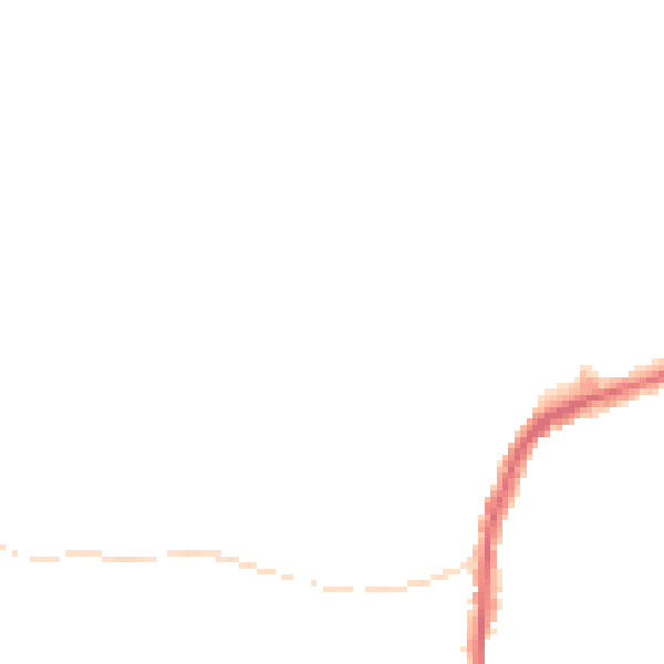 Night-time road noise heatmap for S11 7AB