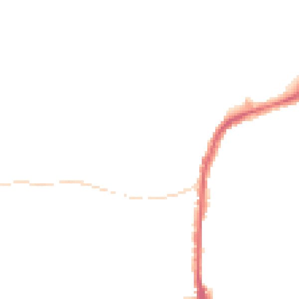 Night-time road noise heatmap for S11 7AU