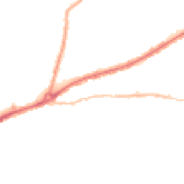 Night-time road noise heatmap for S11 8QN