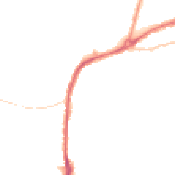 Night-time road noise heatmap for S11 8TY