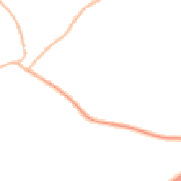 Night-time road noise heatmap for S13 7PW