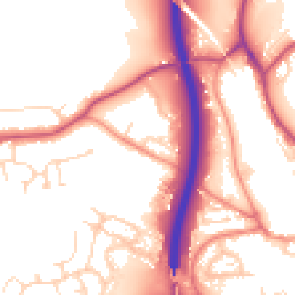 Daytime road noise heatmap for S18 1PH