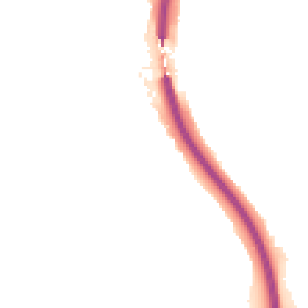 Night-time road noise heatmap for S18 1QG