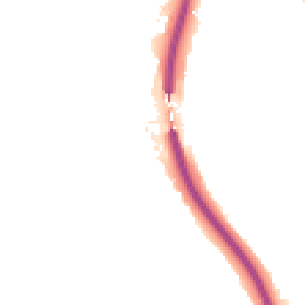 Night-time road noise heatmap for S18 1QL
