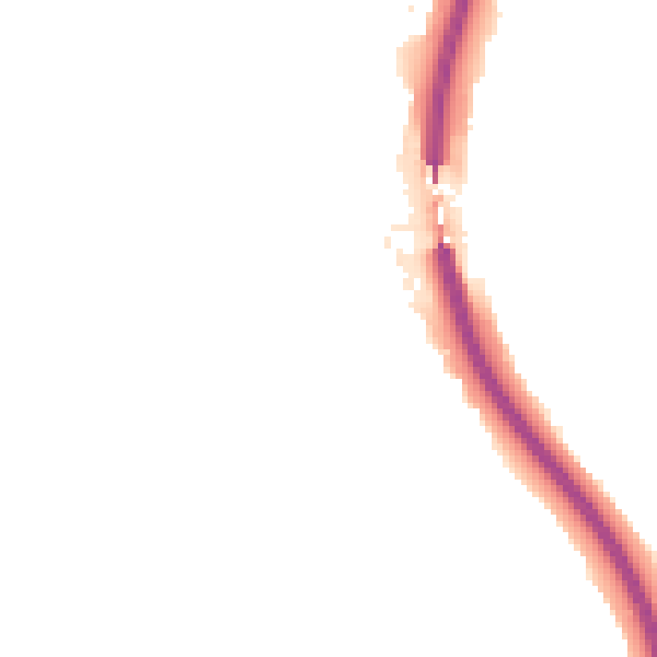 Night-time road noise heatmap for S18 1QQ