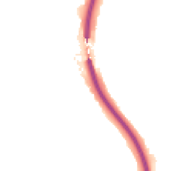 Night-time road noise heatmap for S18 1QR