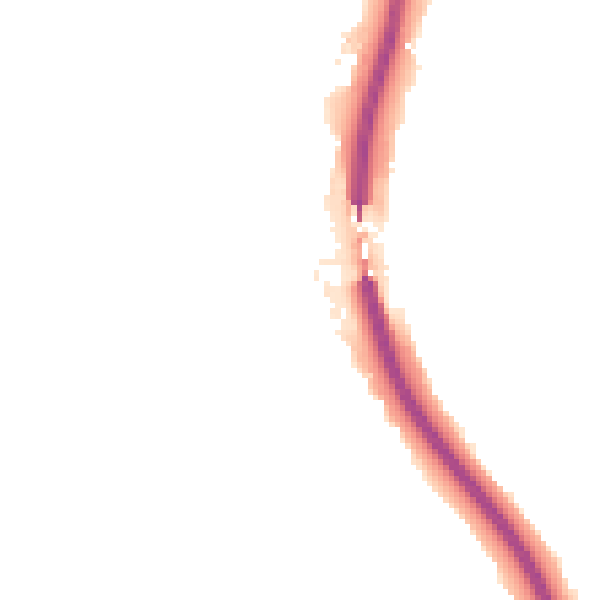 Night-time road noise heatmap for S18 1QS