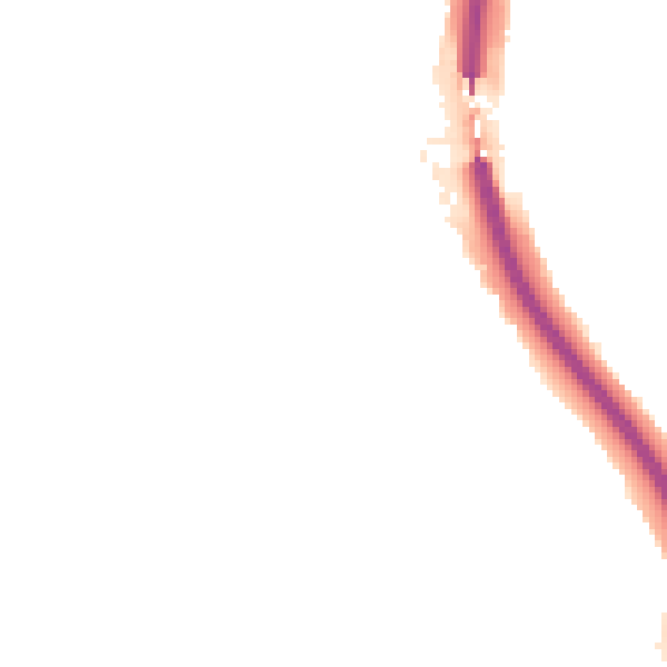 Night-time road noise heatmap for S18 1QT