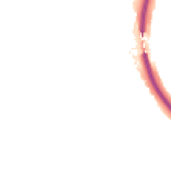 Night-time road noise heatmap for S18 1QU