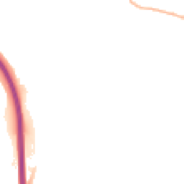 Night-time road noise heatmap for S18 1UW