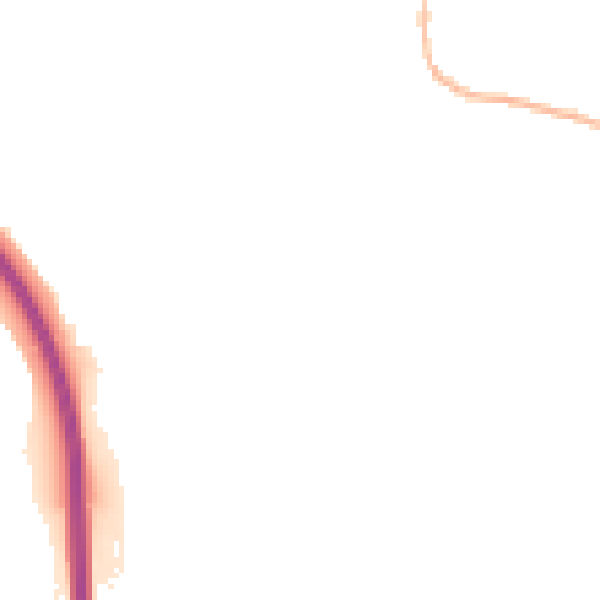 Night-time road noise heatmap for S18 1UZ
