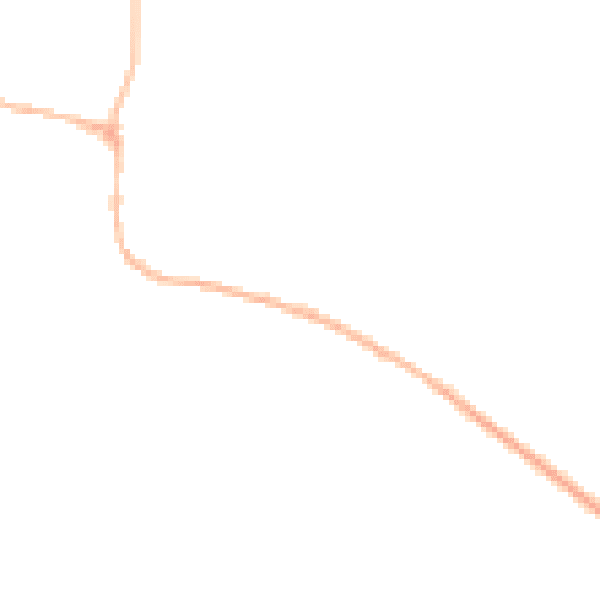 Night-time road noise heatmap for S18 1XH