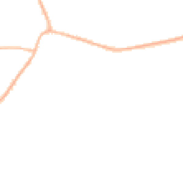 Night-time road noise heatmap for S18 2ED