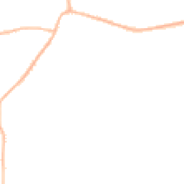 Night-time road noise heatmap for S18 2EW