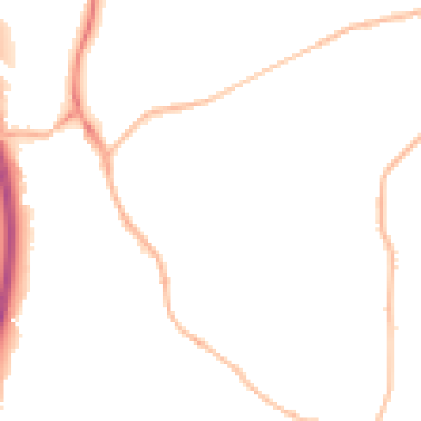 Night-time road noise heatmap for S18 2GT