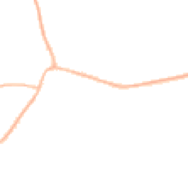 Night-time road noise heatmap for S18 3AP
