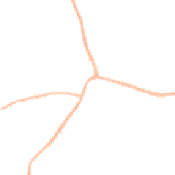 Night-time road noise heatmap for S18 3AT